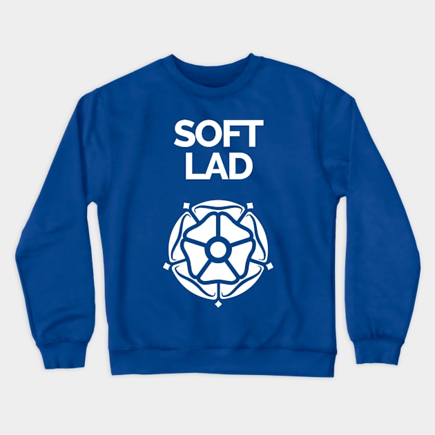 Soft Lad Yorkshire Rose Crewneck Sweatshirt by Yorkshire Stuff